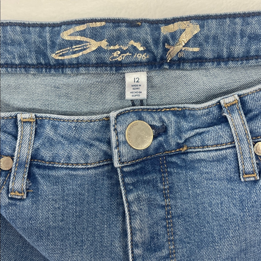 Seven7 Metro Ultra High Rise Skinny Jeans Size 12 - Picture 2 of 9